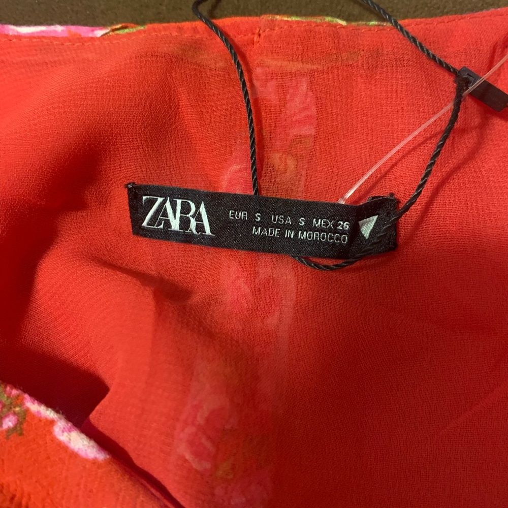 ✨Brand new✨BraTop by Zara Roses Roses Roses - Picture 5 of 7